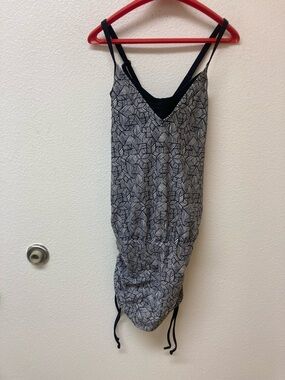 NWOT ATHLETA “Laguna” Tankini Top With Side Scrunch Size 34 B/C